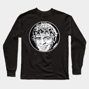 MR HYDE (Circle Black and White) Long Sleeve T-Shirt